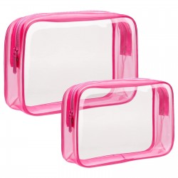 F-color Clear Makeup Bags