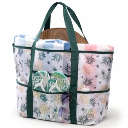 F-color Beach Bag,Pineapple...