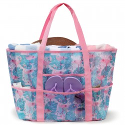 F-color Beach Bag,Flamingo...