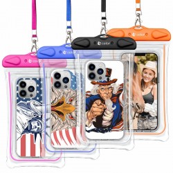 4 Pack Waterproof Phone Pouch